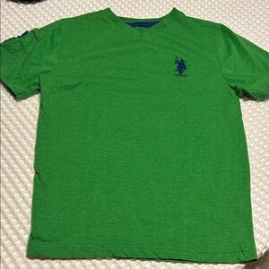 U.S. Polo Assn. Green Kids Polo Shirt
